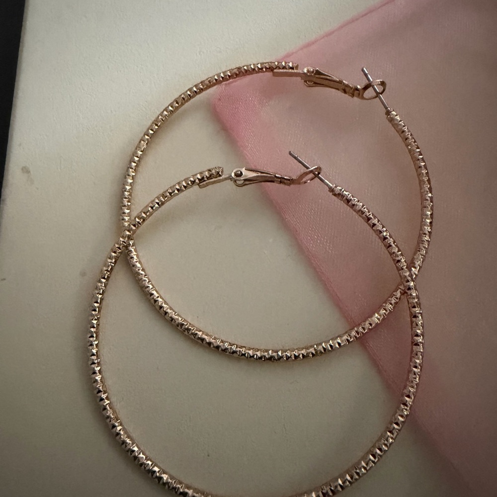 Elegant Gold Hoop Earrings
